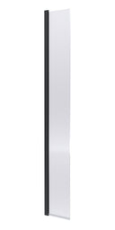 Nuie 320mm Semi-Frameless Wetroom Screen – 1950mm High – Matt Black