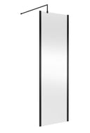 Nuie Semi-Frameless Wetroom Screen – 1950mm High – 700mm, 760mm, 800mm, 900mm, 1000mm, 1100mm & 1200mm, photo 2