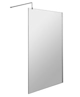 Nuie Semi-Frameless Wetroom Screen – 1950mm High – 30mm, 700mm, 760mm, 800mm, 900mm, 1000mm, 1100mm, 1200mm & 1400mm