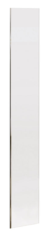 Nuie 200mm Semi-Frameless Minimal Fixed Wetroom Return Screen – Chrome