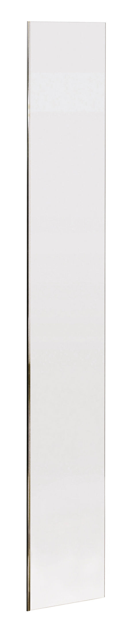 Nuie 200mm Semi-Frameless Minimal Fixed Wetroom Return Screen – Chrome