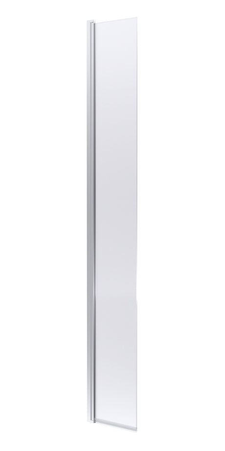 Nuie 320mm Semi-Frameless Concealed Hinged Wetroom Screen With Support Bar – Chrome