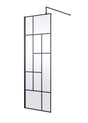 Nuie Semi-Frameless Wetroom Screen – 1950mm High – 700mm, 760mm, 800mm, 900mm, 1000mm, 1100mm, 1200mm & 1400mm