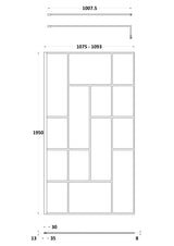 Nuie Semi-Frameless Wetroom Screen – 1950mm High – 700mm, 760mm, 800mm, 900mm, 1000mm, 1100mm, 1200mm & 1400mm, photo 7
