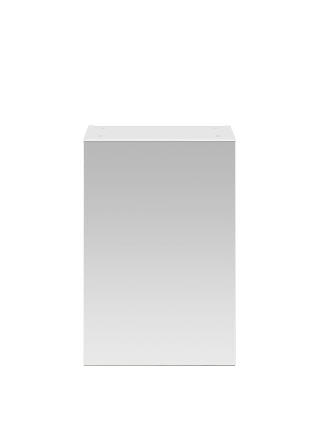 Nuie Fusion 450mm 1 Door Wall Hung Mirror Cabinet