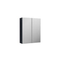 Nuie Parade 600mm 2 Door Wall Hung Mirror Cabinet (50/50)