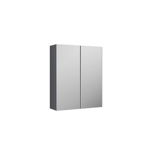 Nuie Parade 600mm 2 Door Wall Hung Mirror Cabinet (50/50), photo 2