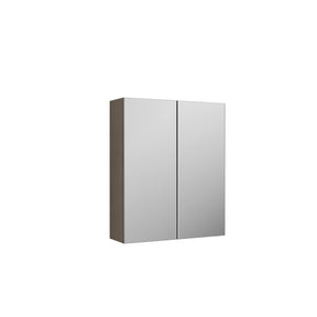 Nuie Arno 600mm 2 Door Wall Hung Mirror Cabinet (50/50), photo 2