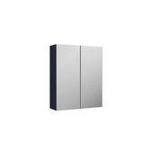 Nuie Arno 600mm 2 Door Wall Hung Mirror Cabinet (50/50), photo 3