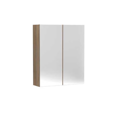 Nuie Fusion 2 Door Wall Hung Mirror Cabinet – 600mm & 800mm, photo 3