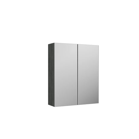 Nuie Arno 600mm 2 Door Wall Hung Mirror Cabinet (50/50), photo 4
