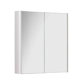 Kartell K-VIT Options 24 500mm Mirror Cabinet – White Gloss & Matt Cool Grey (OPT500MIR-WT) (OPT500MIR-CG)