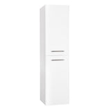 Kartell K-VIT Options 24 Wall Mounted Side Unit – White Gloss & Matt Cool Grey (OPTWMSU-WT)(OPTWMSU-CG)