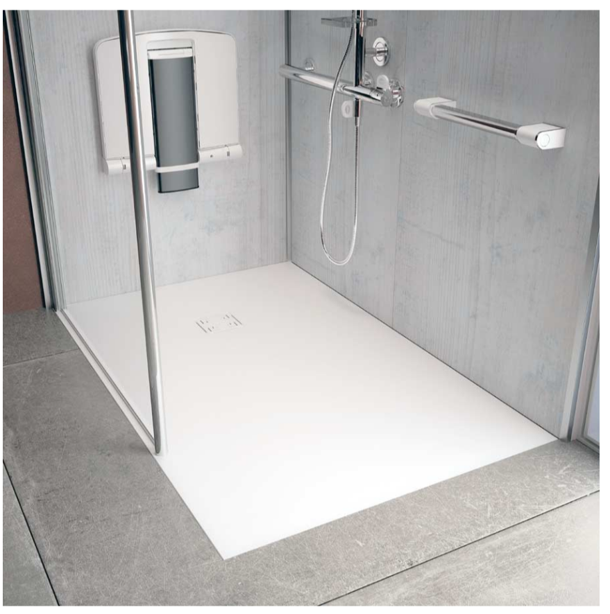 AKW Onyx Exclusif Shower Tray 1600x700mm White (12830WH)
