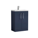 Nuie Arno Compact 2 Door Floor Standing Vanity Unit With Basin – 500mm & 600mm, photo 8
