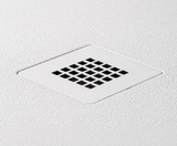 Kartell K-VIT Naturals Stone Effect Rectangle Shower Tray – White (STOR1207WT)