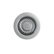 Nuie Top Fix Basket Strainer Basin Waste With Overflow – Chrome, Brushed Brass or Matt Black, photo 2