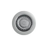 Nuie Top Fix Basket Strainer Basin Waste With Overflow – Chrome, Brushed Brass or Matt Black, photo 2