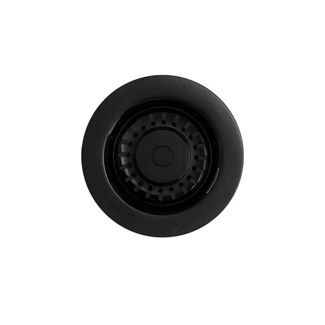 Nuie Top Fix Basket Strainer Basin Waste With Overflow – Chrome, Brushed Brass or Matt Black, photo 4