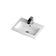 Nuie 1 Tap Hole Polymarble Rectangular Basin – 500mm & 600mm