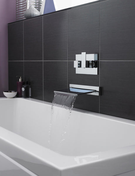 Nuie Bath Filler Tap Astra Bath – Chrome