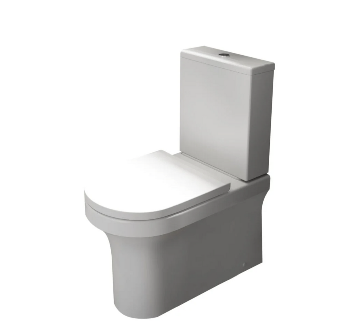 Kartell K-VIT Ozone Round Rimless Close To Wall Pan- White Gloss (POT022OZ)