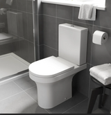 Kartell K-VIT Ozone Round Rimless Comfort Height WC Pan- White Gloss (POT023OZ)