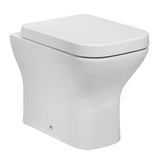 Kartell K-VIT Options 600 Wall Hung WC with Soft Close Seat-White Gloss (POT077OP-SEA600OP)