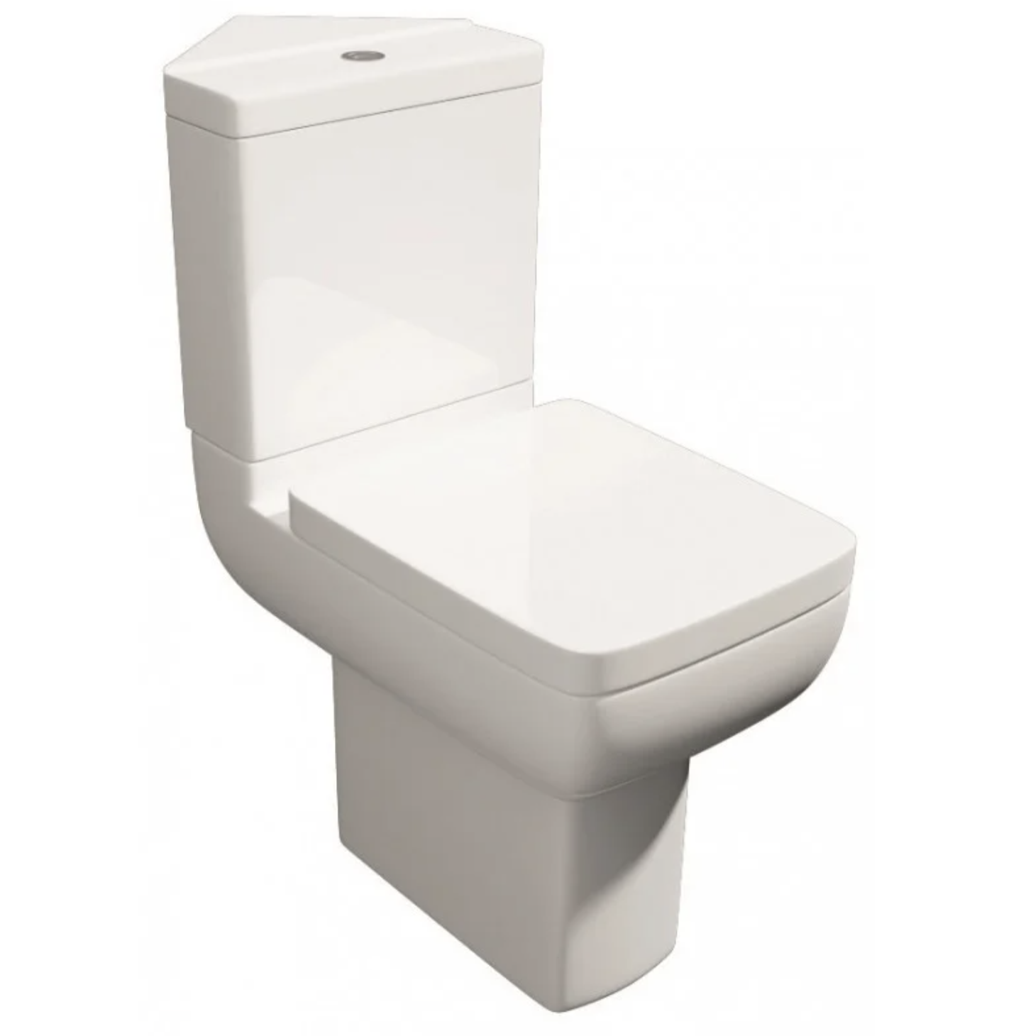 Kartell K-VIT Options 600 Rimless Close Coupled WC Pan (Cistern & Seat Options) - White Gloss (POT080OPR)