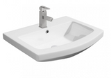 Kartell K-VIT Trim 550mm One Tap Hole Basin – With Full or Semi Pedestal (POT470TR- POT453SE- POT454SE)