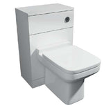 Kartell K-VIT Trim 500mm WC Unit Set-Gloss White (POT473TR-POT472TR-ACC001N0-IMP500WC)