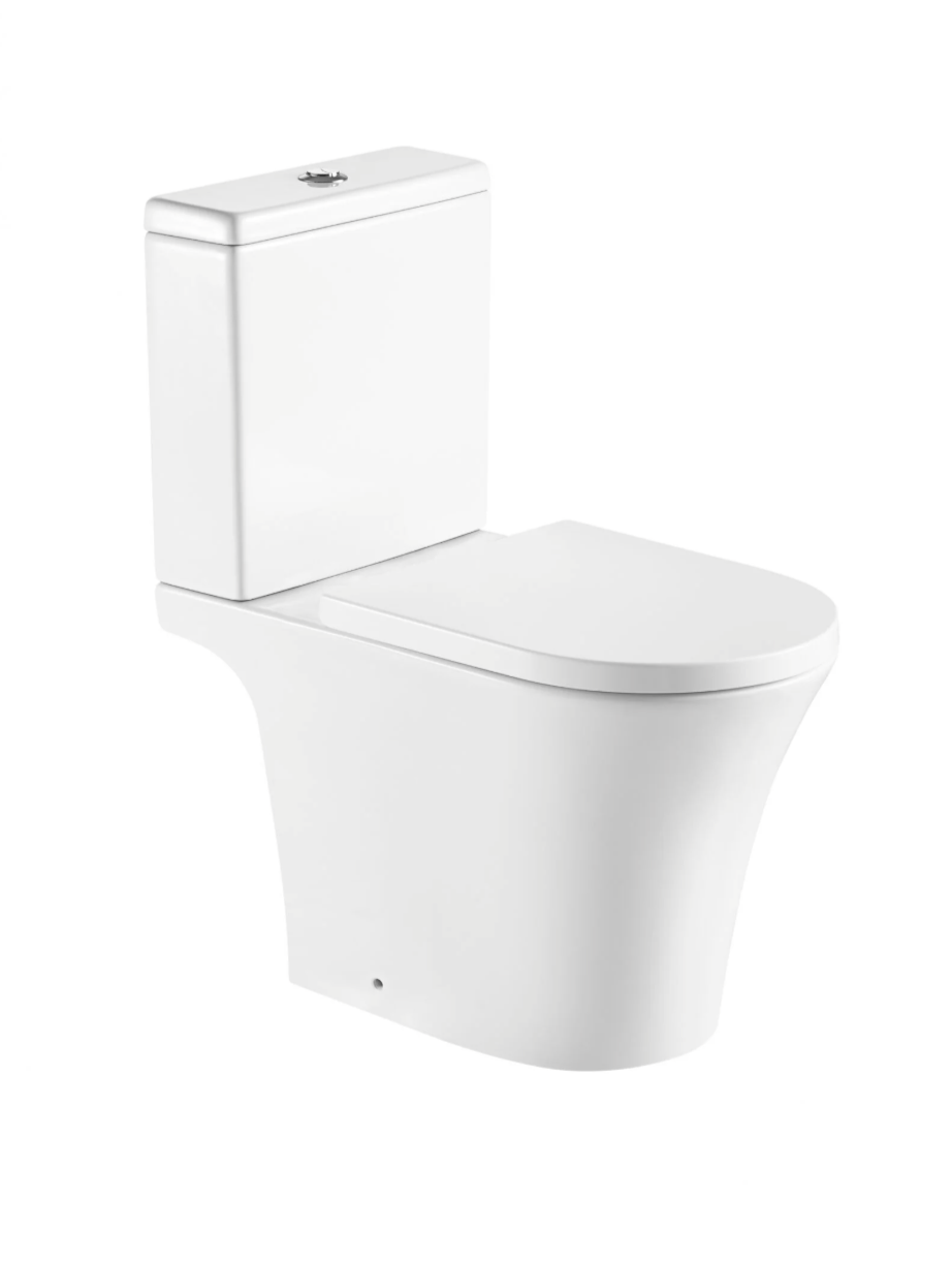 Kartell K-VIT Kameo Close Coupled Rimless WC Pan- White Gloss (POT530KA)
