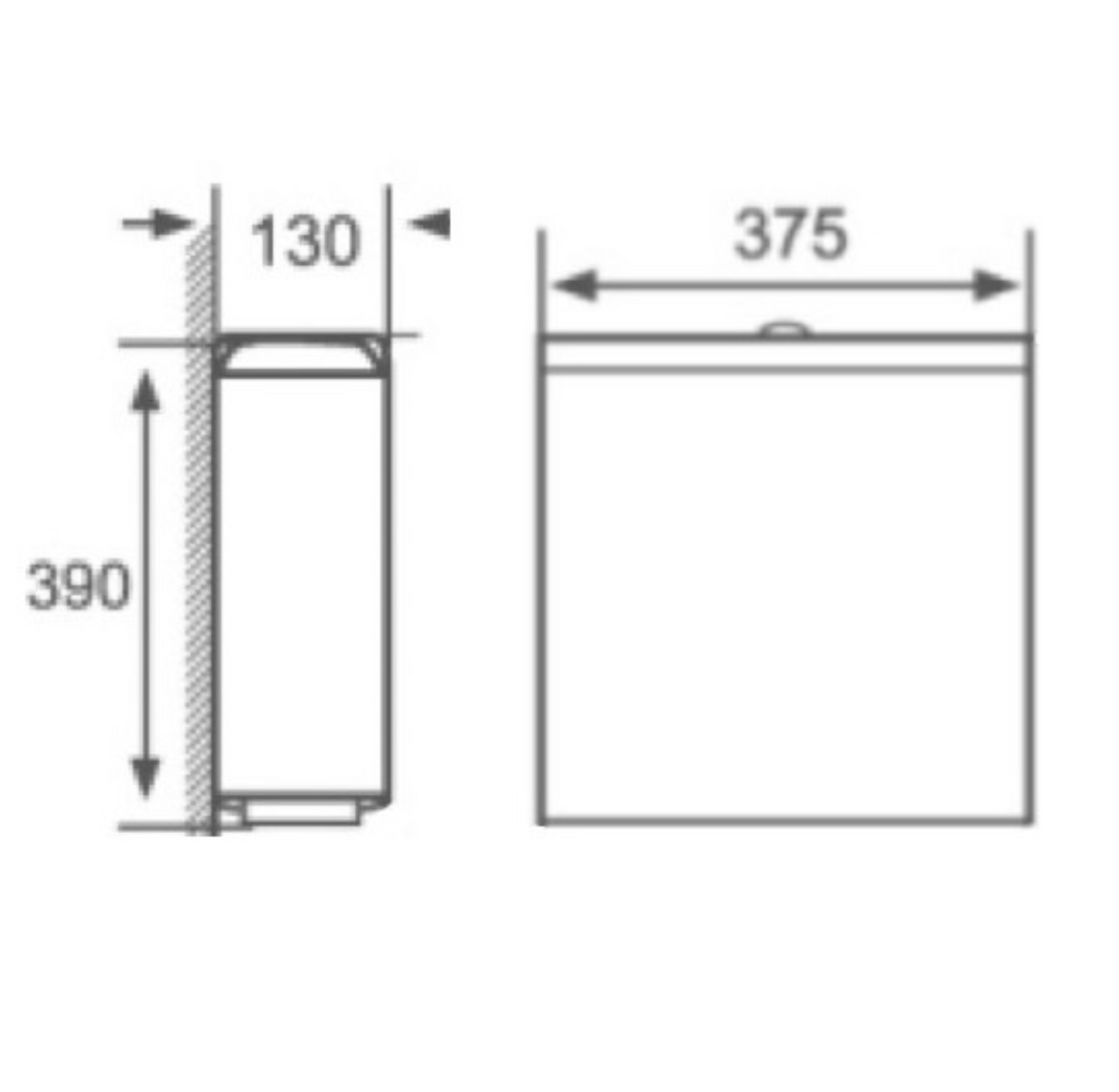 Kartell K-VIT Kameo Close Coupled Rimless Pan (Cistern & Seat Options)-White Gloss (POT530KA)