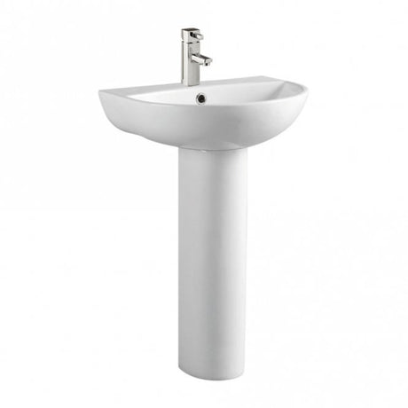 Kartell K-VIT Kameo Full Pedestal in white gloss ceramic - POT532KA