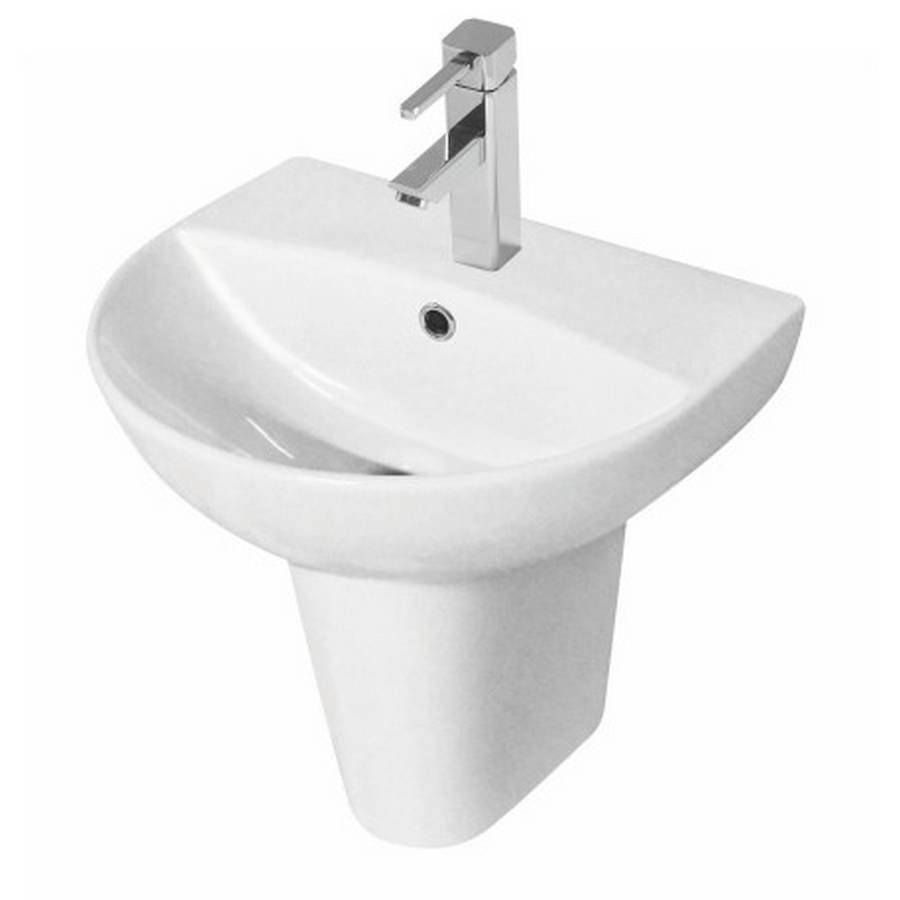 Kartell K-VIT Kameo Semi Pedestal in white gloss ceramic - POT533KA