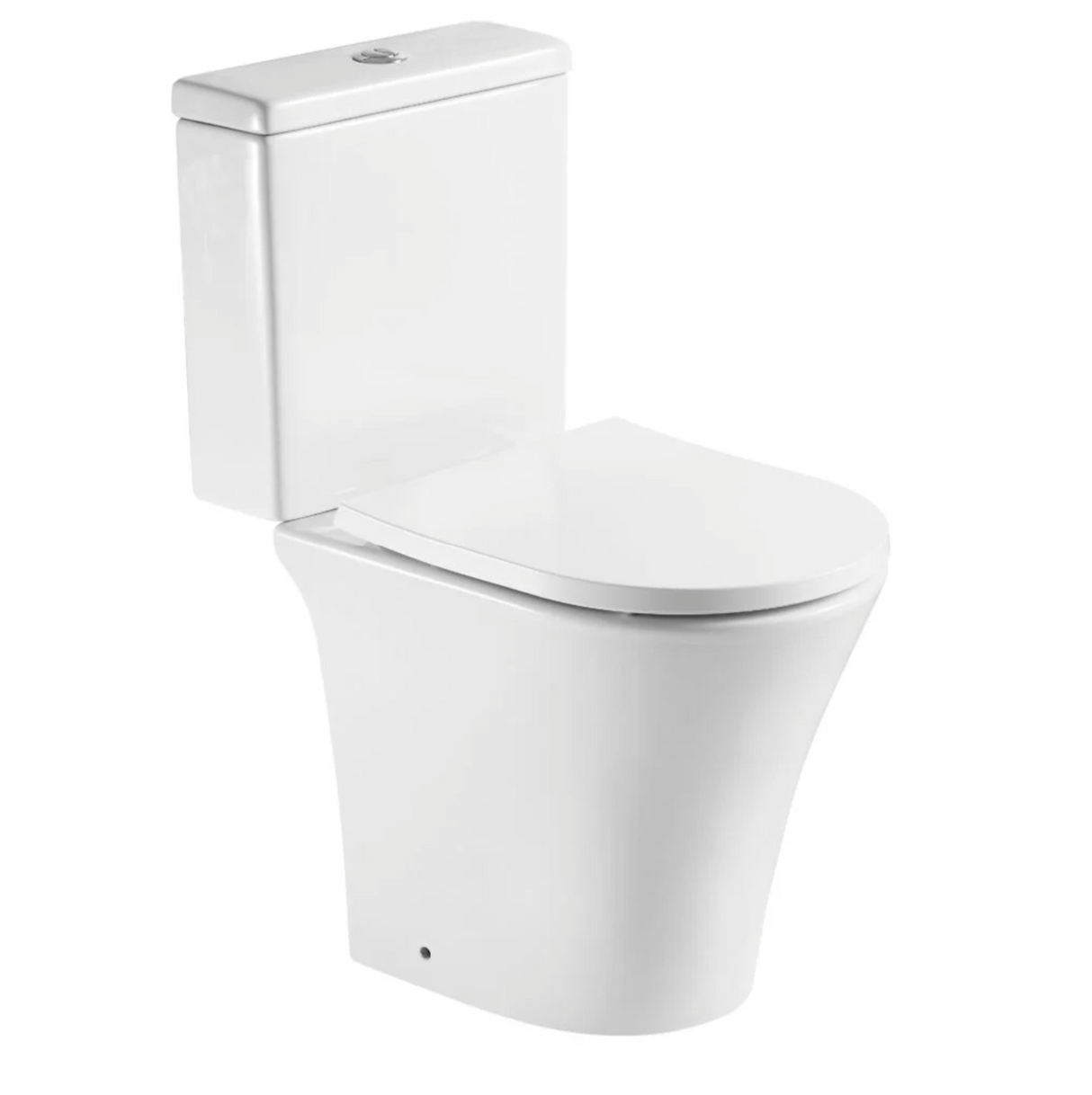 Kartell K-VIT Kameo Short Projection Rimless WC Pan - White Gloss (POT538KA)