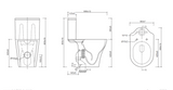Kartell K-VIT Kameo Short Projection Rimless WC Pan - White Gloss (POT538KA)