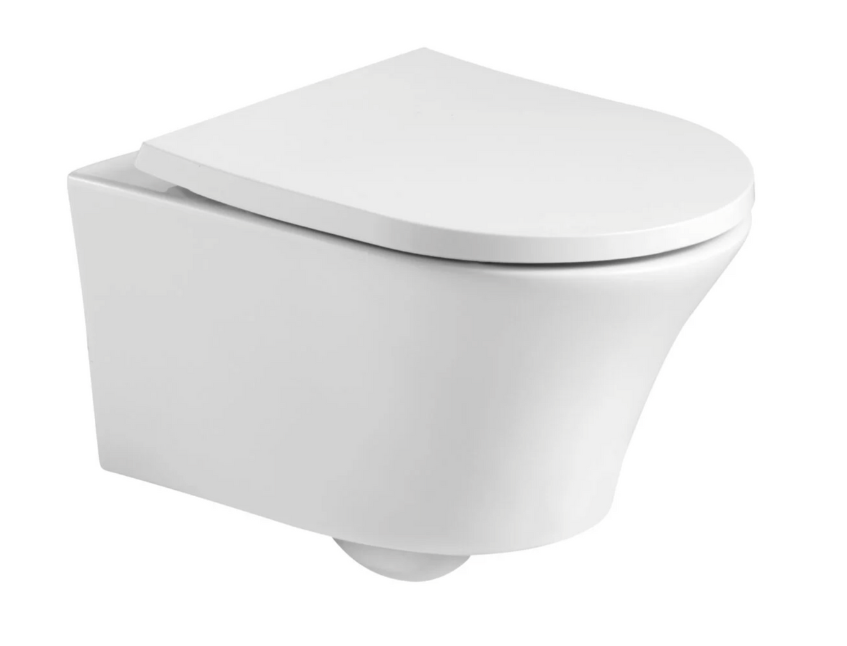 Kartell K-VIT Kameo Wall Hung WC Pan - White Gloss (POT539KA)