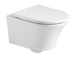 Kartell K-VIT Kameo Wall Hung WC Pan - White Gloss (POT539KA)