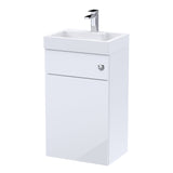 Nuie Athena 2 In 1 500mm Vanity & WC Unit With Basin & Concealed Cistern, photo 2
