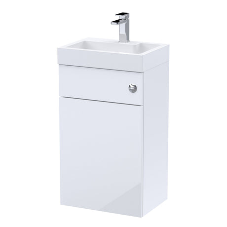 Nuie Athena 2 In 1 500mm Vanity & WC Unit With Basin & Concealed Cistern, photo 2