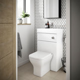 Nuie Athena 2 In 1 500mm Vanity & WC Unit With Basin & Concealed Cistern
