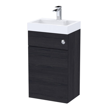 Nuie Athena 2 In 1 500mm Vanity & WC Unit With Basin & Concealed Cistern, photo 4