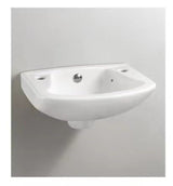 Kartell K-VIT Proton Cloakroom 355mm 2 Tap Hole Basin- White Gloss (PRO355BAS2)