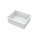 Nuie Fireclay Single Bowl Rectangular Inset Sink With Central Waste And Overflow – 548 x 442mm, 711 x 482mm & 762 x 457mm, photo 2