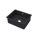 Nuie Fireclay Single Bowl Rectangular Inset Sink With Central Waste And Overflow – 548 x 442mm, 711 x 482mm & 762 x 457mm, photo 3