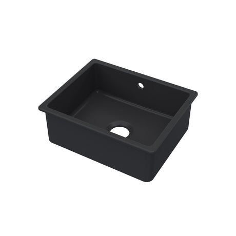 Nuie Fireclay Single Bowl Rectangular Inset Sink With Central Waste And Overflow – 548 x 442mm, 711 x 482mm & 762 x 457mm, photo 3