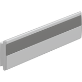 Pressalit PLUS Wall Track for Horizontal Mounting 900mm Anthracite Grey R9809112
