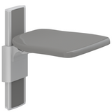 Pressalit PLUS Folding Seat, Manually Height Adjustable - Anthracite R5520112112