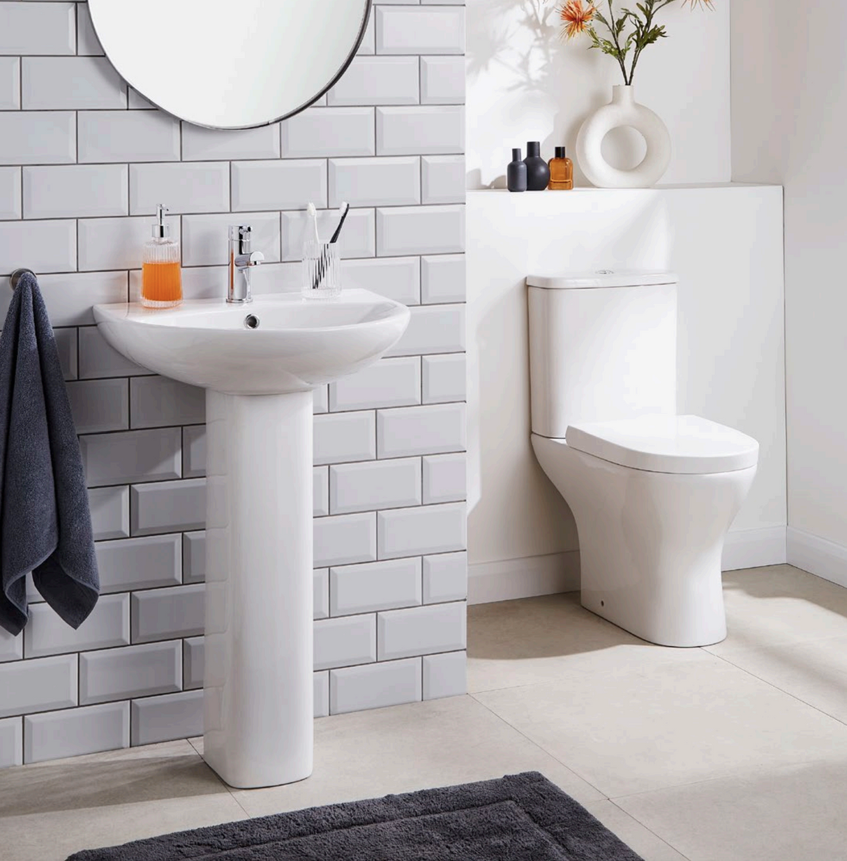 Kartell K-VIT Primo Full Pedestal- White Gloss  (PRI-PED)
